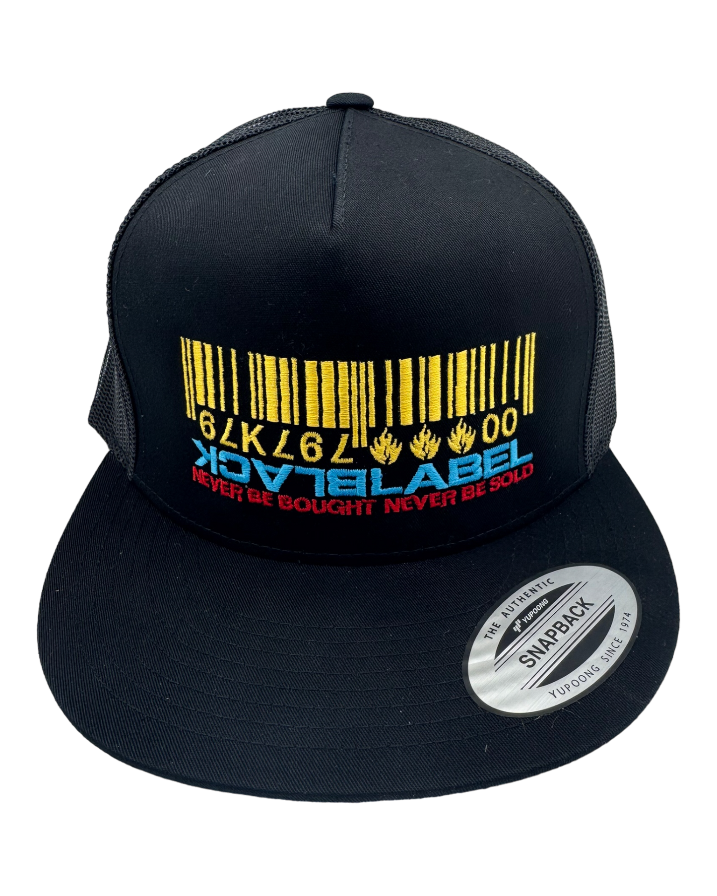 BLACK LABEL | Barcode Trucker Hat
