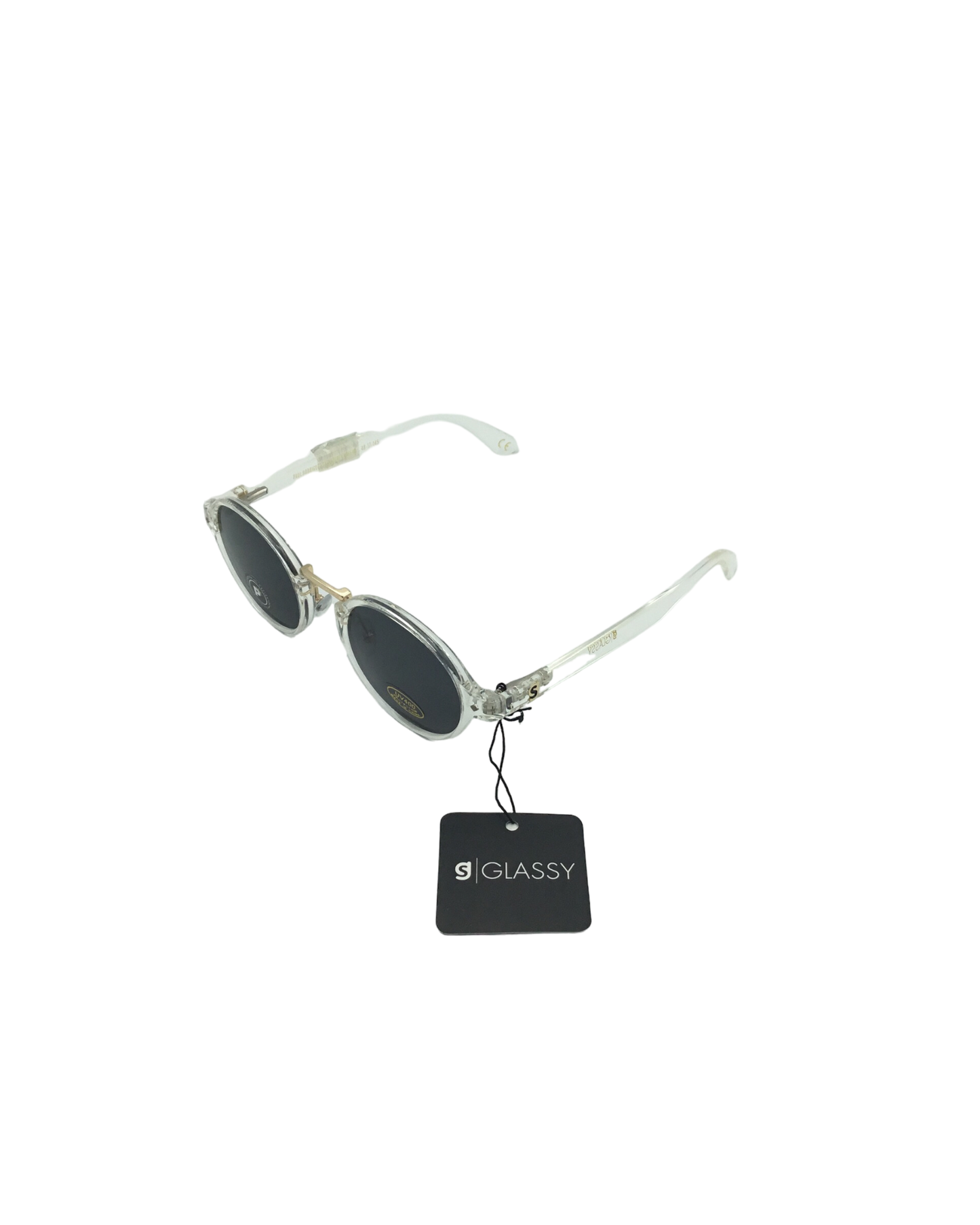 GLASSY | Prod Premium Polarized | Clear Sunglasses