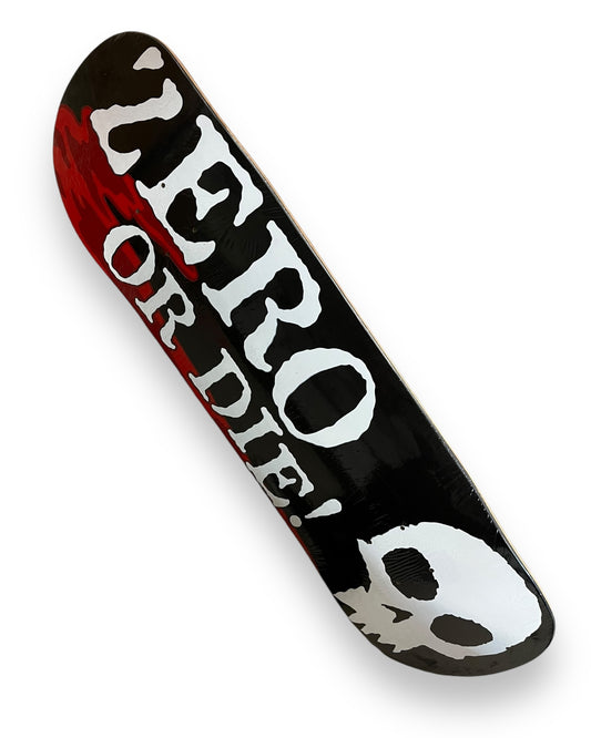 ZERO |  Zero or Die | 8.5" Skateboard Deck