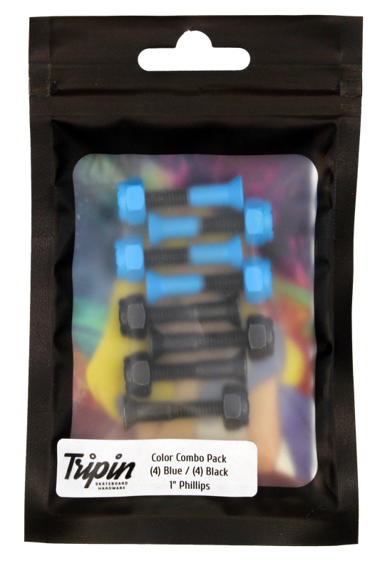 TRIPIN | Sonic Blue | Phillips Colored Hardware Set