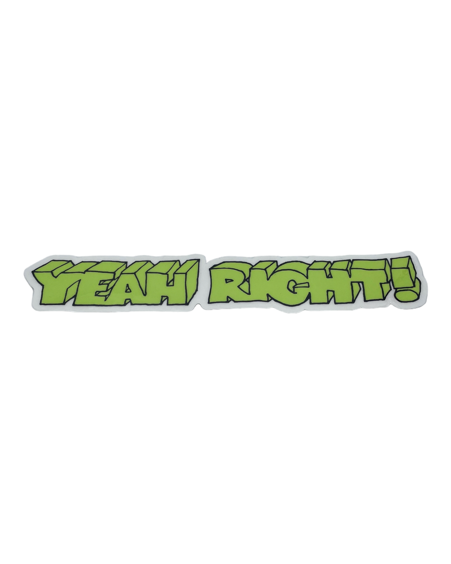 GIRL | Yeah Right Sticker
