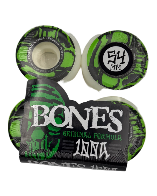 BONES | OG Formula Mummy Skulls | Green | 54mm / 100a