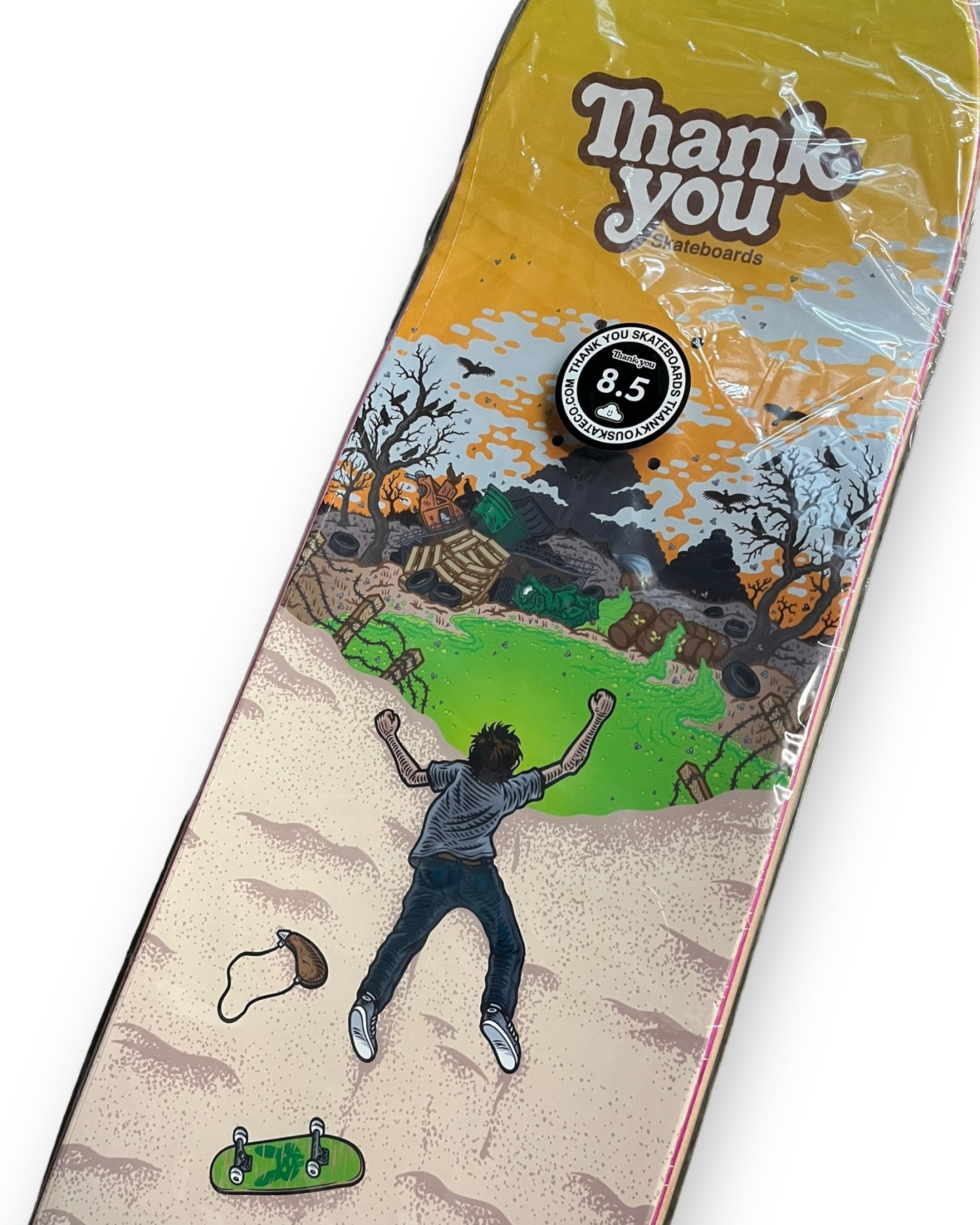 THANK YOU | Mirage| Cairo Foster Guest Model Skateboard Deck | 8.5"