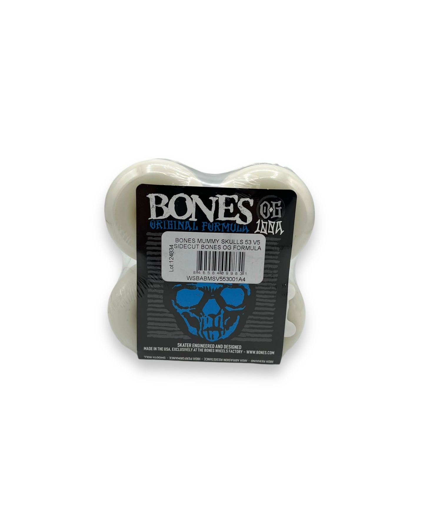 BONES | OG Formula Mummy Skulls | Blue | 53mm / 100a