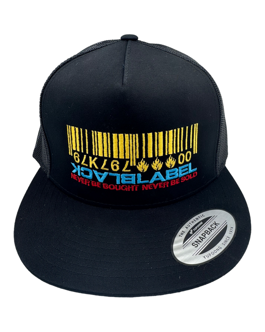 BLACK LABEL | Barcode Trucker Hat