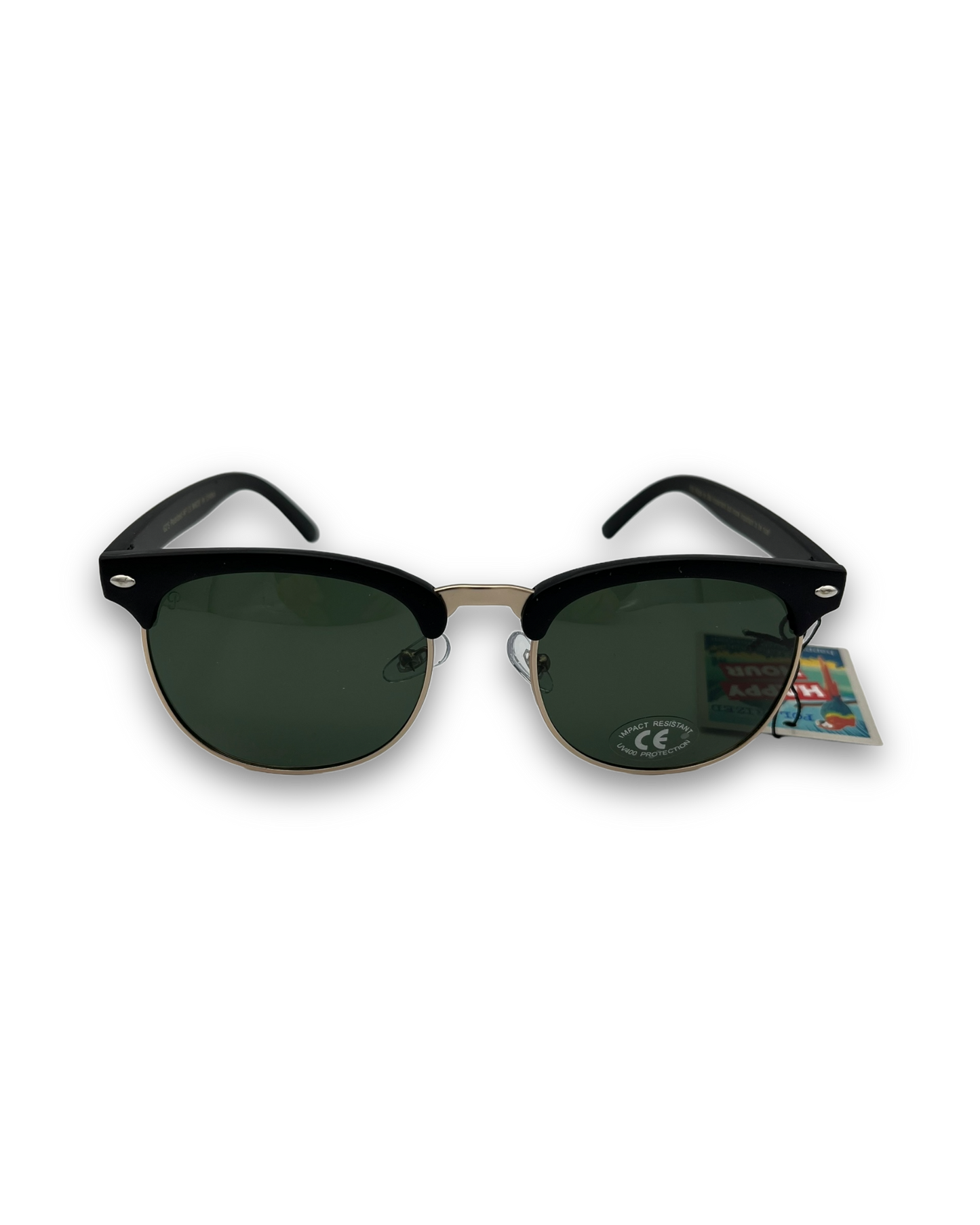 HAPPY HOUR | G2 | Matte Black | Polarized Sunglasses Front View