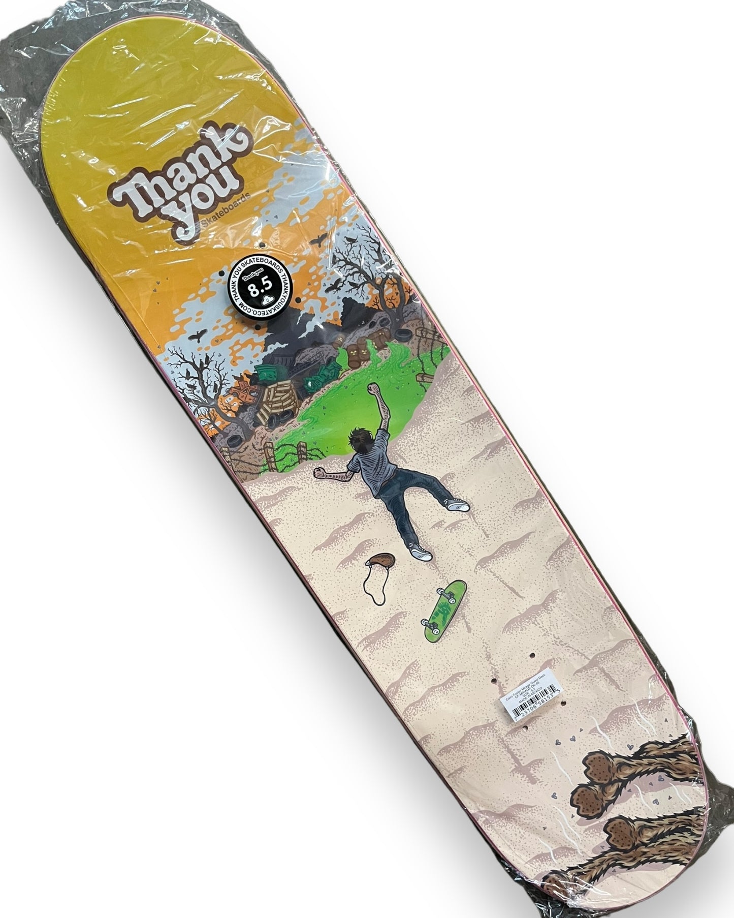 THANK YOU | Mirage| Cairo Foster Guest Model Skateboard Deck | 8.5"