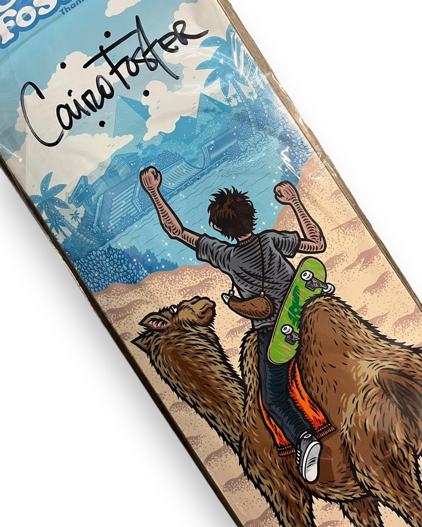 THANK YOU | Mirage | Cairo Foster Guest Model Skateboard Deck | 8.25"