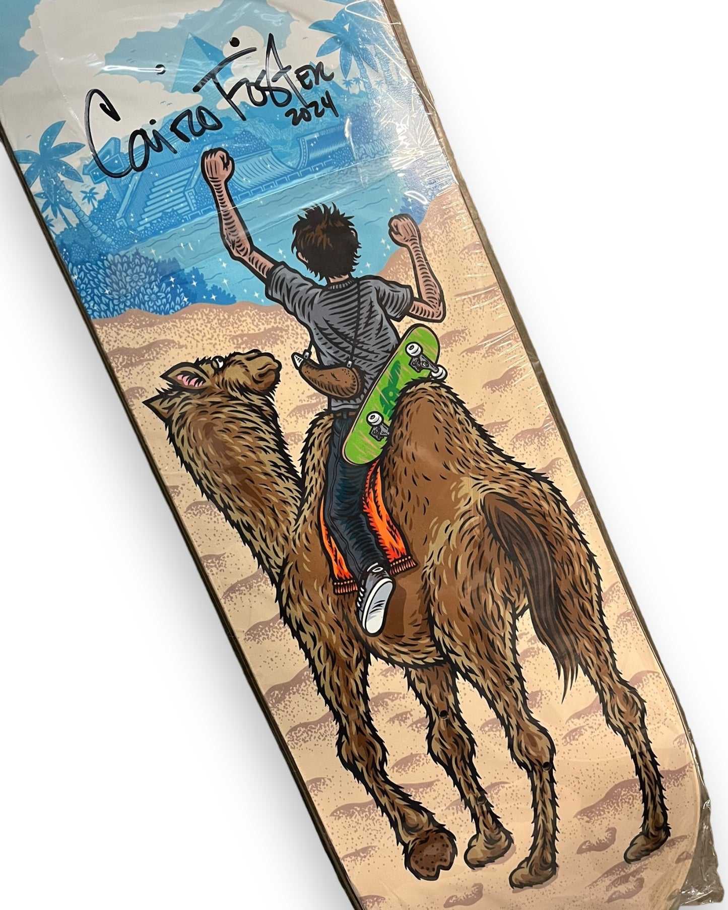 THANK YOU | Mirage| Cairo Foster Guest Model Skateboard Deck | 8.5"