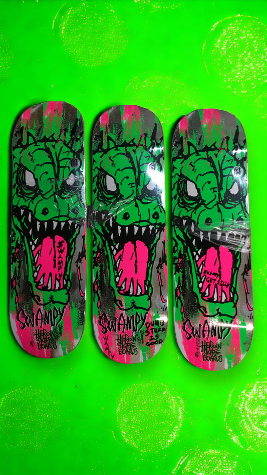 HEROIN | SWAMPY *Signed* Savages Pro Model Deck | 9.0"