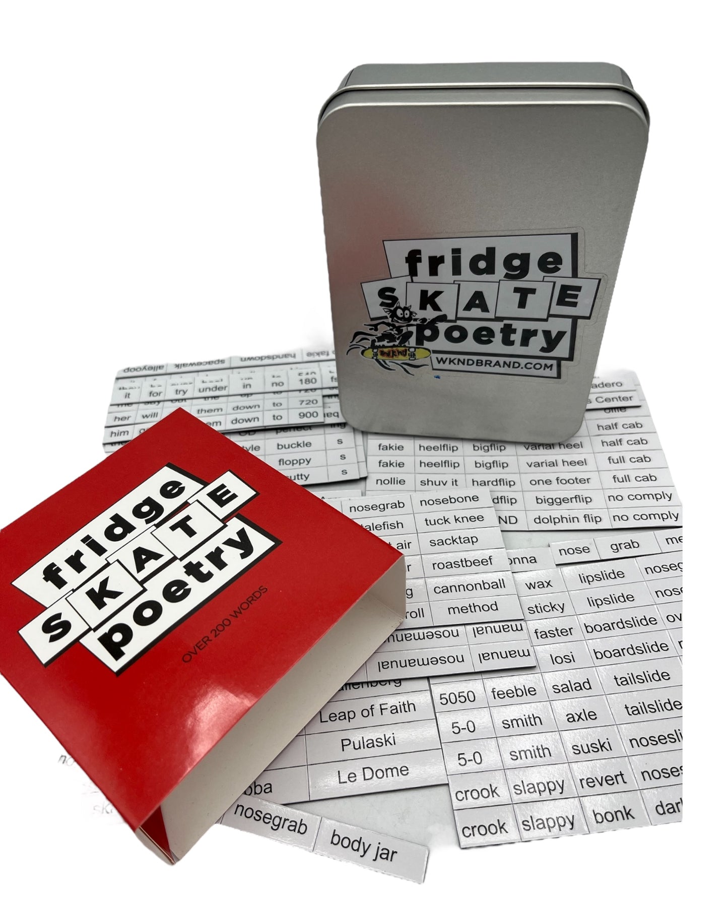 WKND | Fridge Skate Poetry Magnet Set