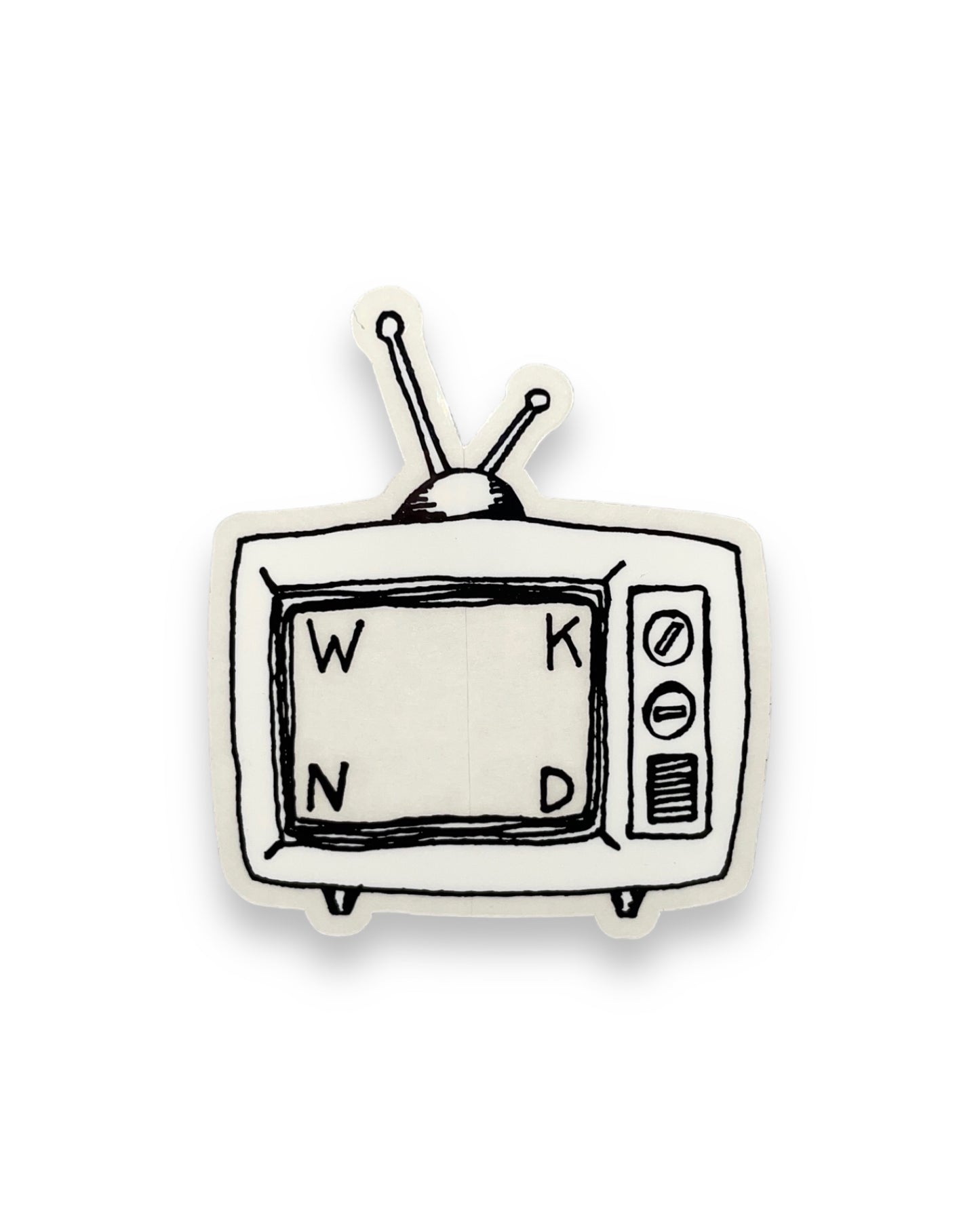 WKND | TV Small | Sticker