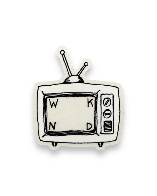 WKND | TV Small | Sticker