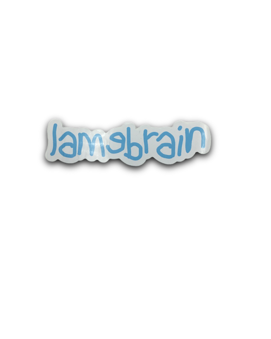 LAMEBRAIN | Logo | Sticker