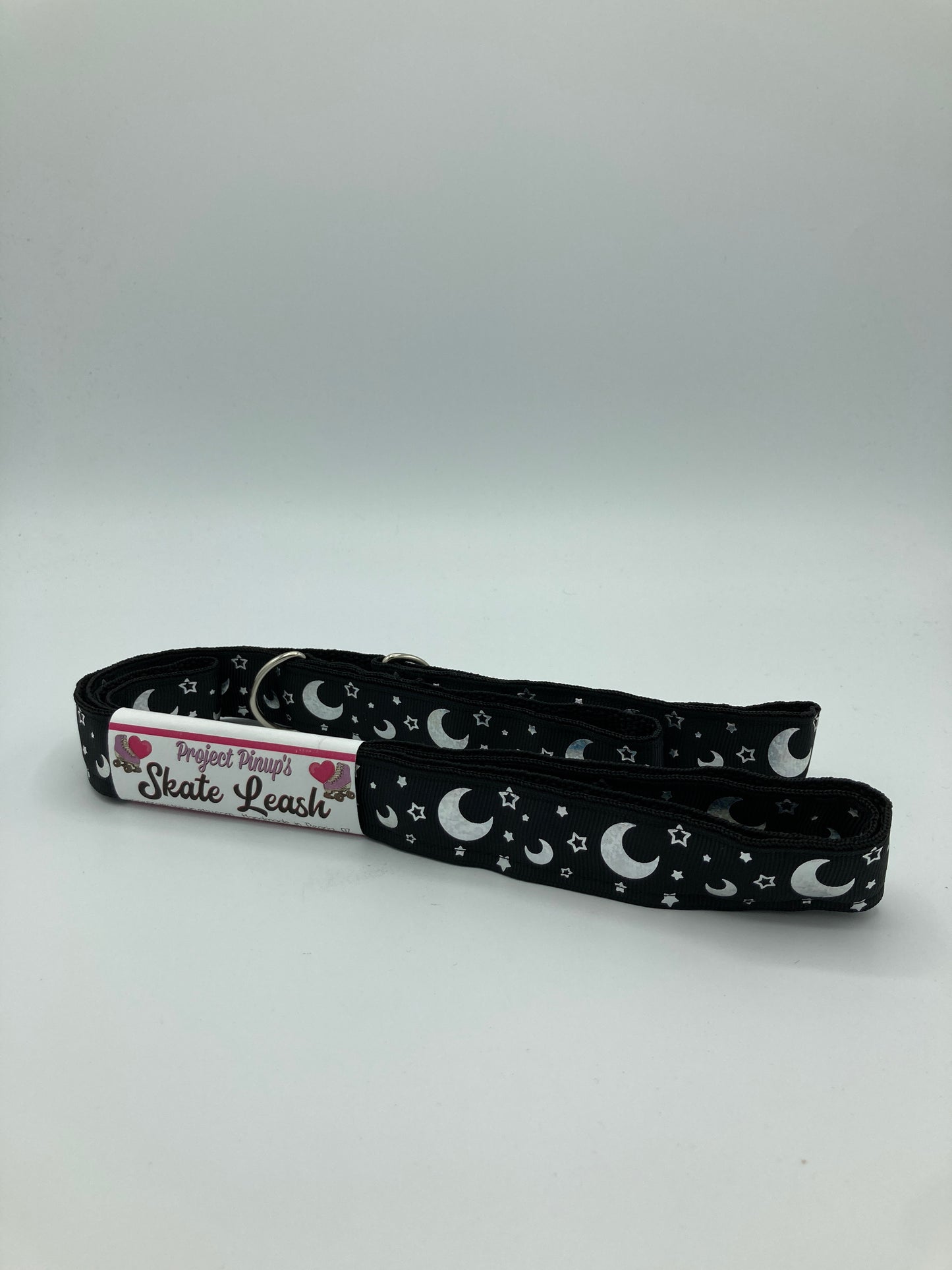 PROJECT PINUP | Silver Holo Moon Foil Skate Leash