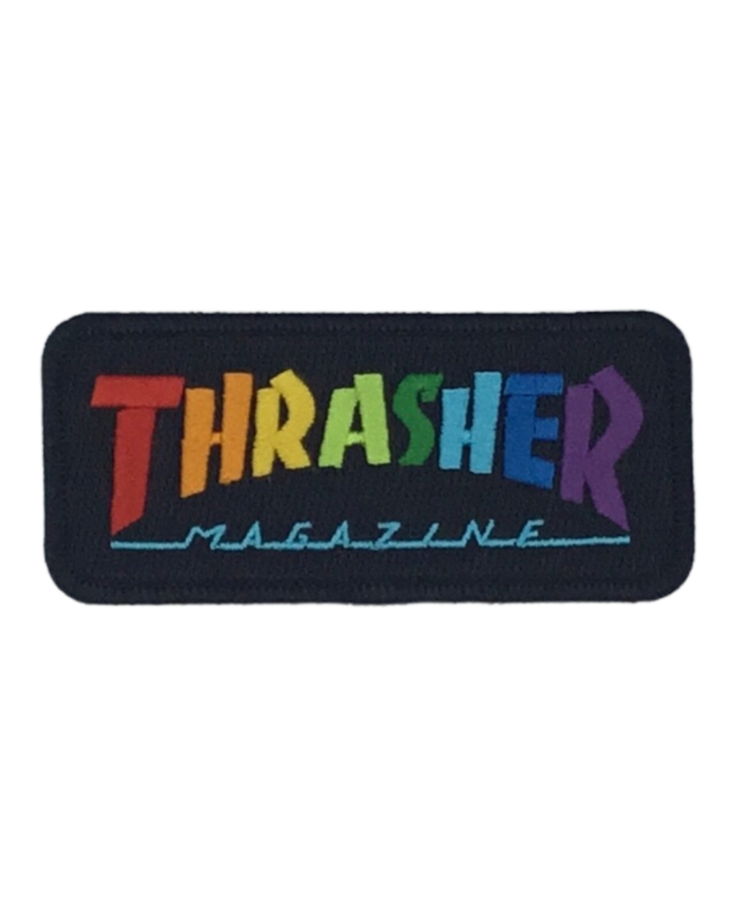 THRASHER | Rainbow Mag Logo Patch