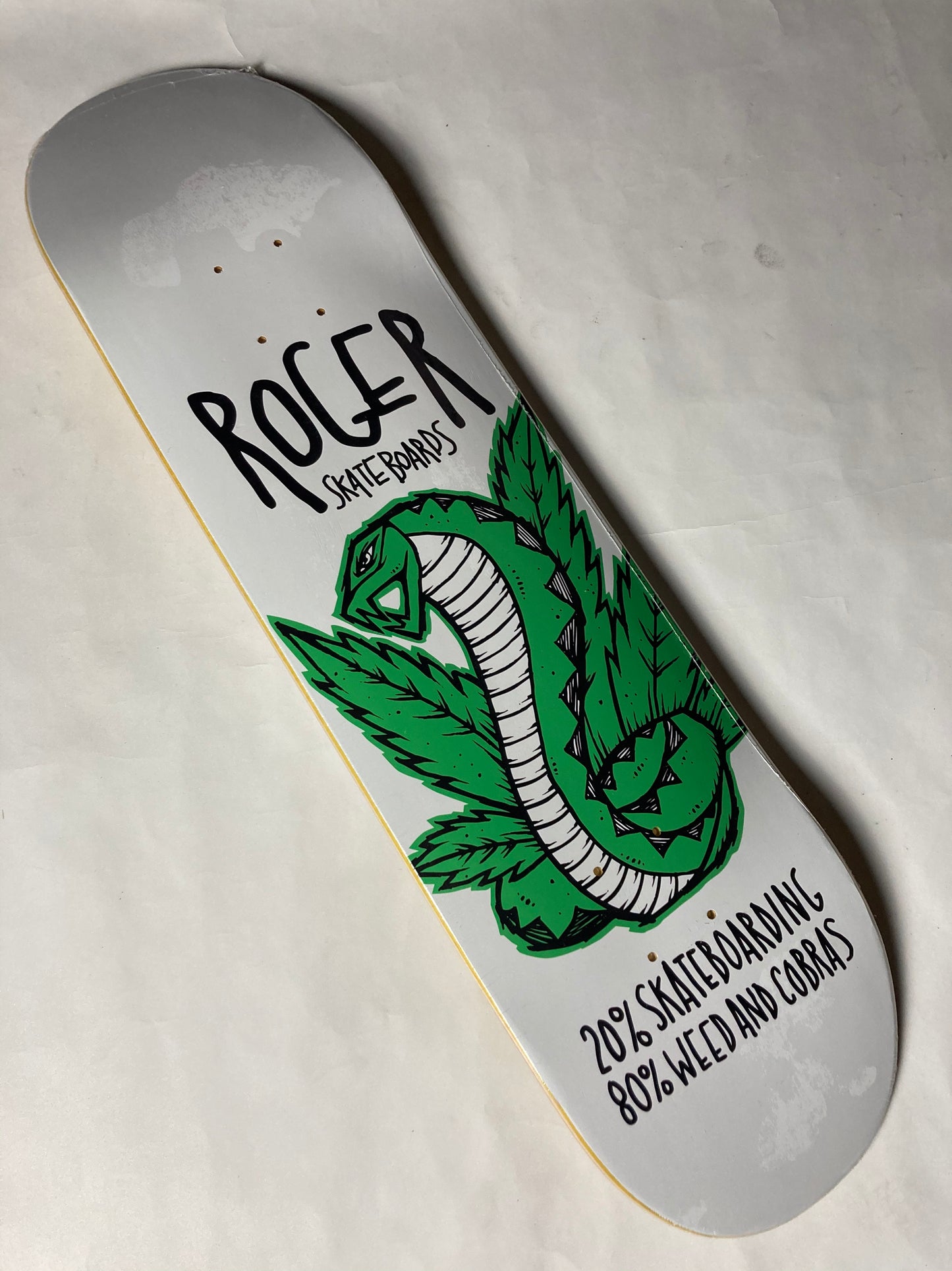 ROGER | Weed and Cobras Deck | 8.0”