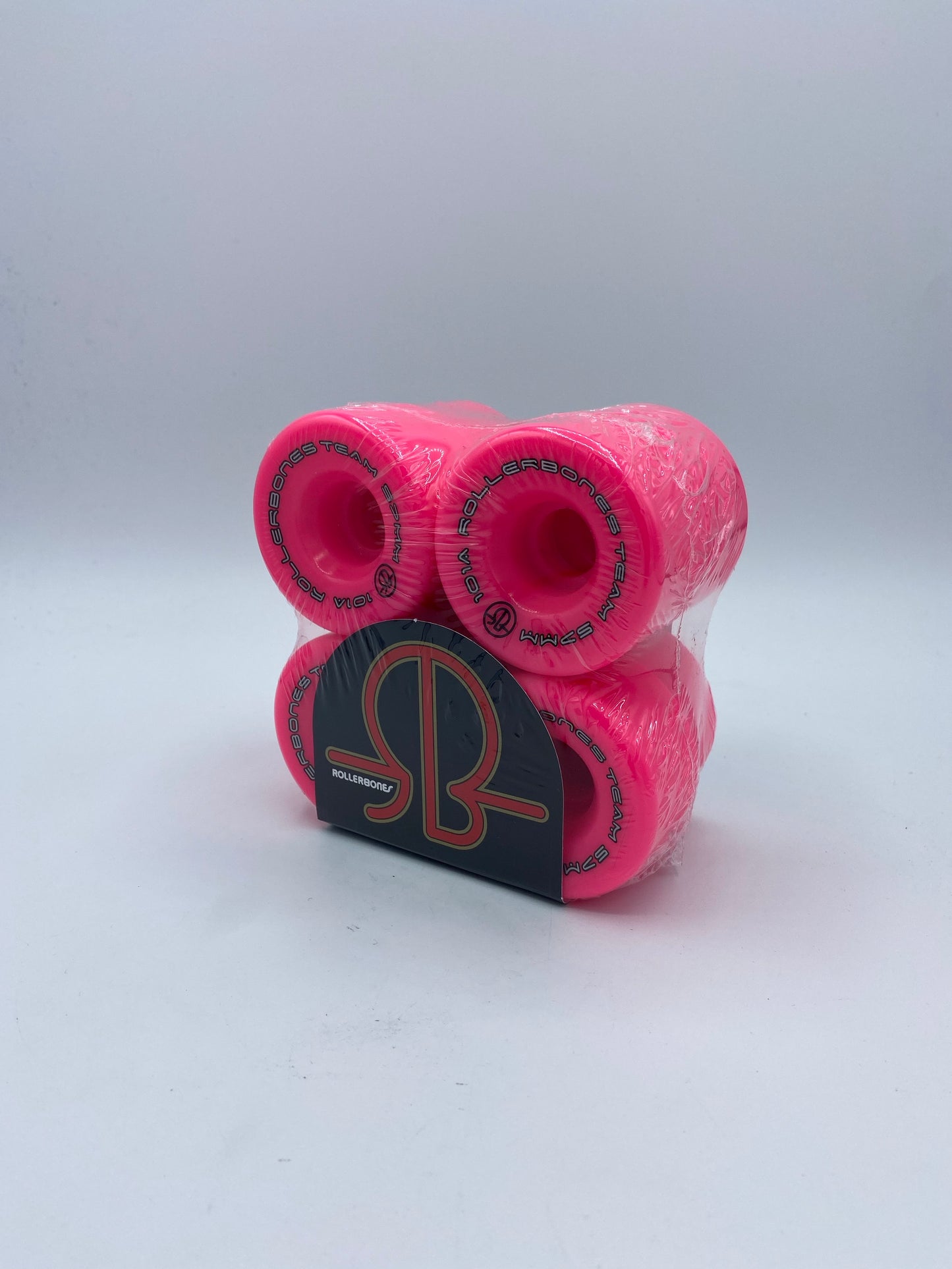 ROLLERBONES | Team Logo Pink Wheels | 57mm 101a