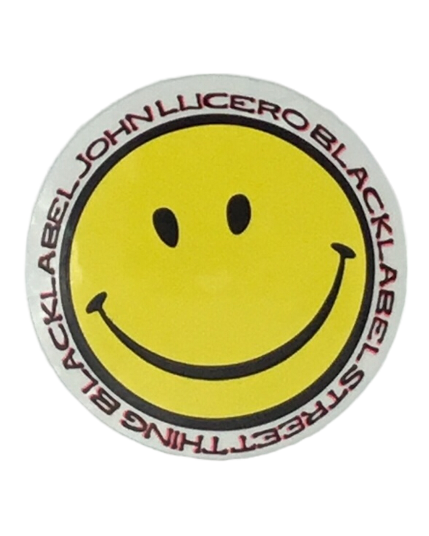 BLACK LABEL | John Lucero Sticker